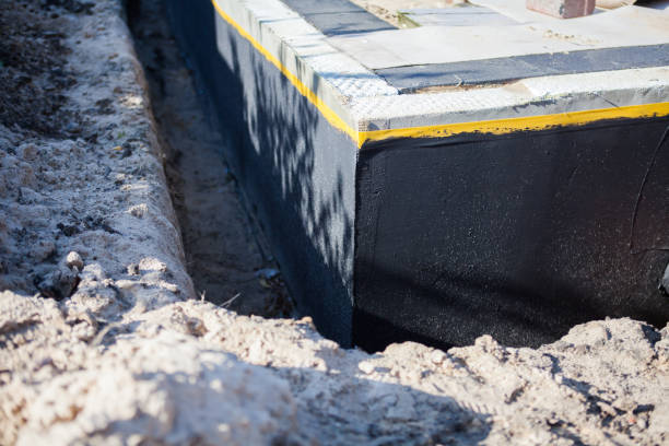 Professional Waterproofing technician working in Payne, OH